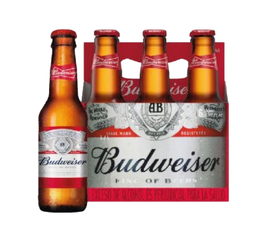 Cerveza Budweiser SixPack