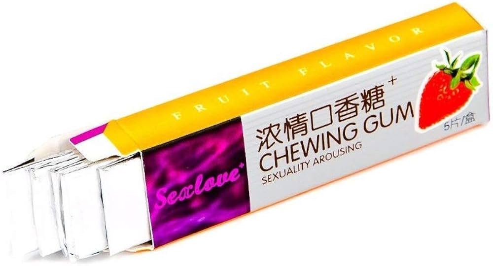 Chicles Sex Love Estimulantes Femeninos