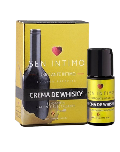 Sen Intimo 30ml Hot Whiskey Cream Electrifying Lubricant