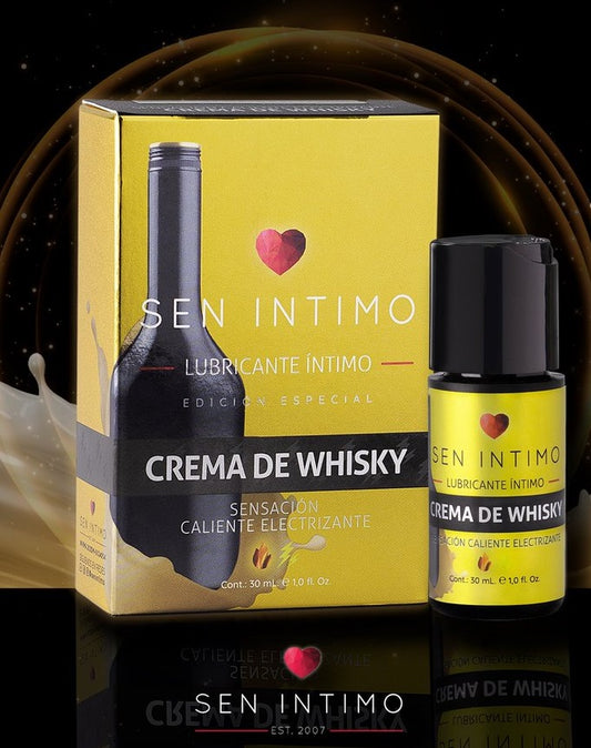 Sen Intimo Crema de Whisky de 30m Lubricante Electrizante Caliente