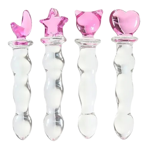 Dildo Vidrio Figuras 10cms