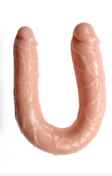 💋 Dildo Niel – Doble Dildo de Silicona Suave | 35.5 cm de Largo | Doble Estimulación Vaginal y Anal 💋 Dildo Niel – Dual Soft Silicone Dildo | 35.5 cm Length | Dual Vaginal & Anal Stimulation