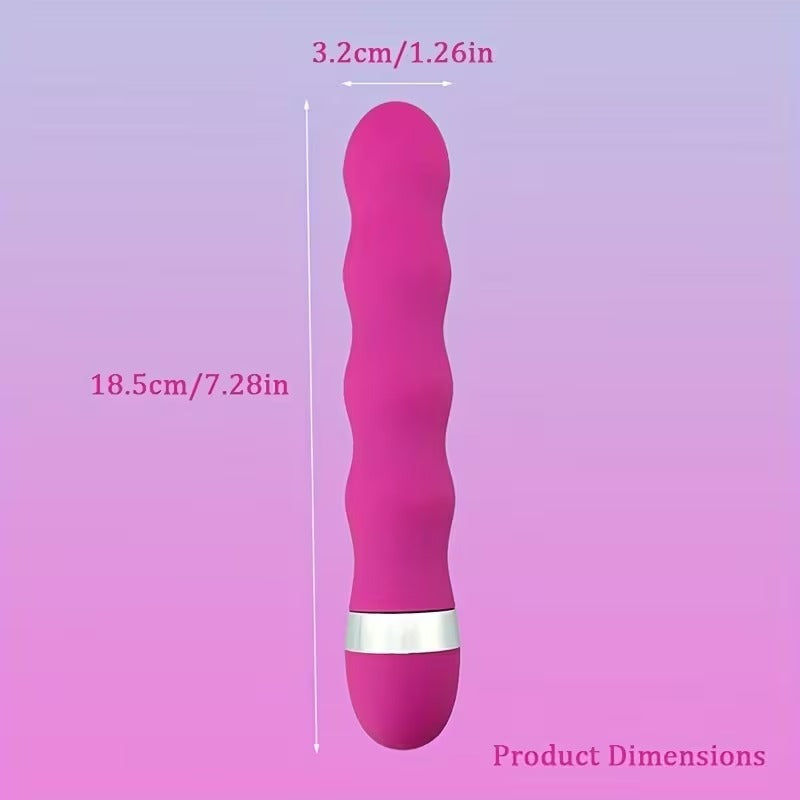 💜 Albert – Vibrador Dildo Morado | Anal y Vaginal | 4 Bolas | 18.5 cm | Velocidad Ajustable