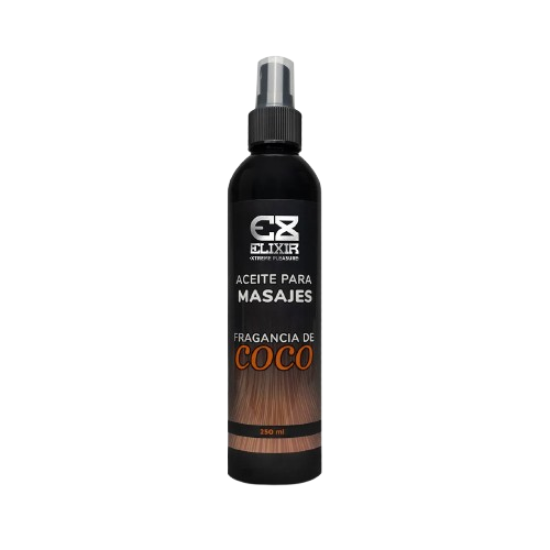 Aceite Masajes Fragancia de Coco Elixir 250ml