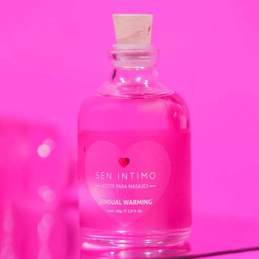 Aceite Masajes Sensual Warming Sen Intimo 60ml