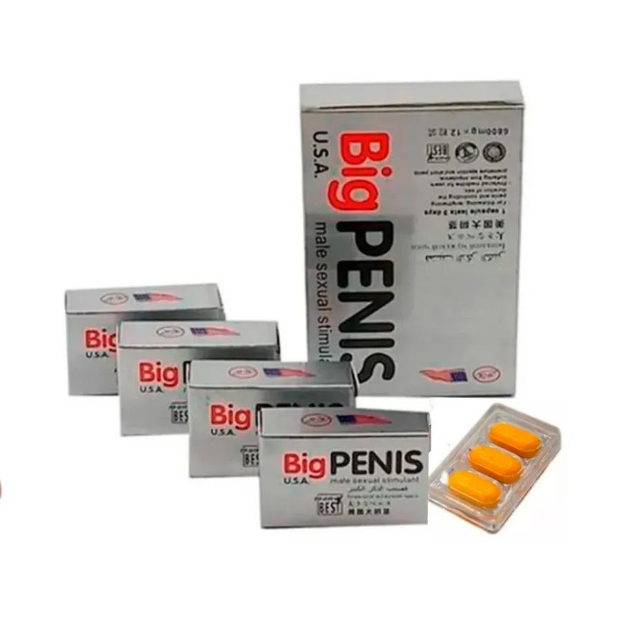 Big Penis USA x12 Potenciador Masculino