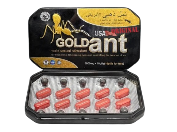 Gold Ant x20 Potenciador Masculino Americano USA