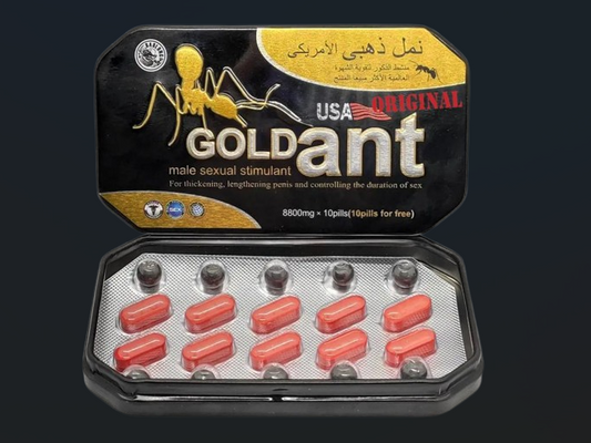 Gold Ant x20 Potenciador Masculino Americano USA