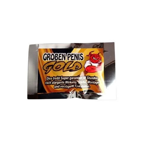 Groben Penis Silver Capsula Potenciador Masculino
