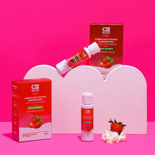 Elixir Fresa Bombón de 30m Lubricante Comestible