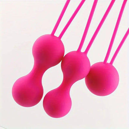 🌸 Bola Kegel Vaginal de Silicona – Fortalece, Estimula y Aumenta el Placer | 12 cm x 3.5 cm | Textura Suave y Lavable🌸 Kegel Vaginal Ball – Strengthen, Stimulate & Enhance Pleasure | 12 cm x 3.5 cm | Soft Silicone, Hand Washable