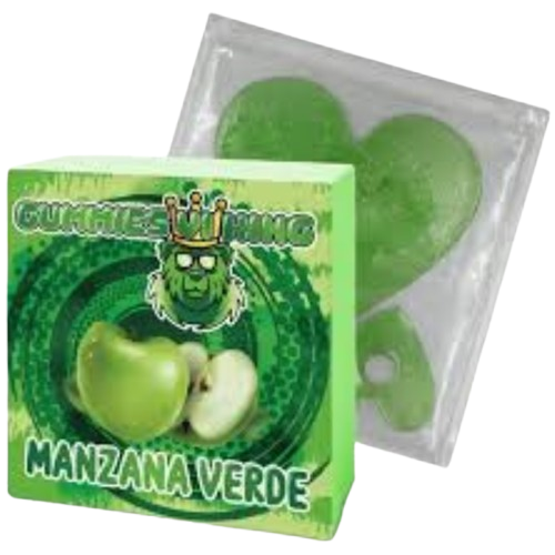 Gummies King Lenceria Comestible Manzana Verde
