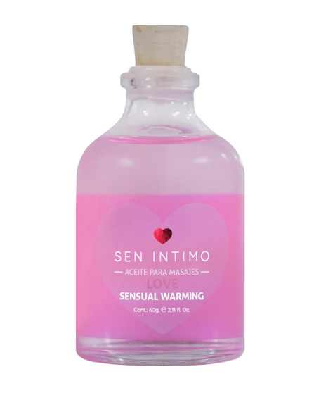 Aceite Masajes Sensual Warming Sen Intimo 30ml