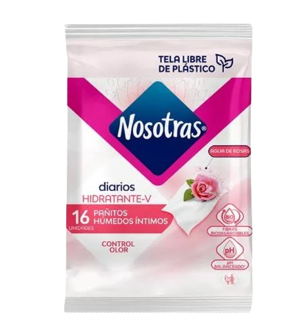 Pañitos Humedos Nosotras x16