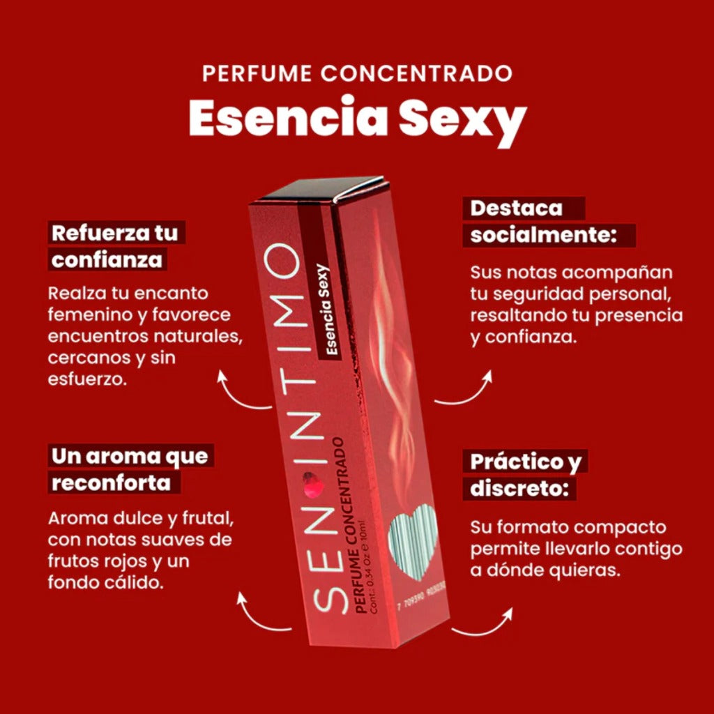 Perfume para mujer esencia Sexy x 10ml Feromonas