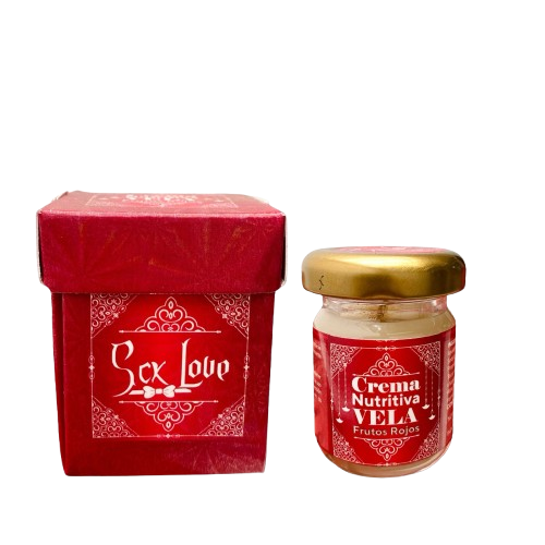 Vela Crema Nutritiva Masajes Sex Love