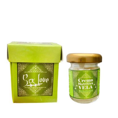 💚 Vela Sex Love para Masajes | Aroma Yerbabuena | Sensación Cálida y Suave 💚 Sex Love Massage Candle | Mint Scent | Warm & Soft Touch