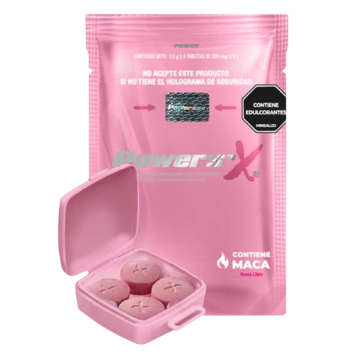 Powers'x x4 Potenciador Femenino Power Sex