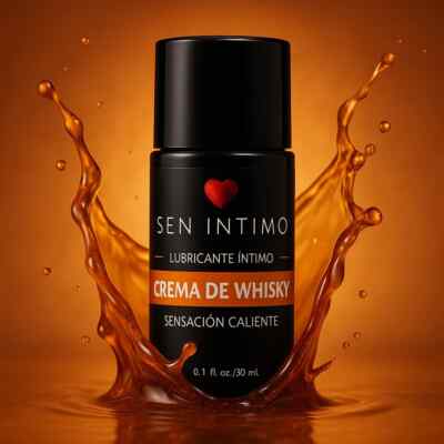 Lubricante Crema de Whisky Caliente Sen Intimo de 30ml