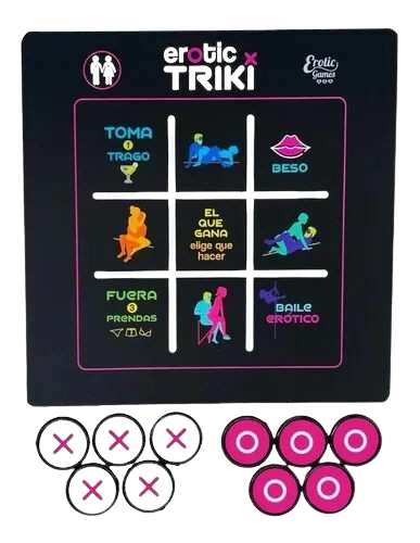 Triki Erotico Juego de Mesa