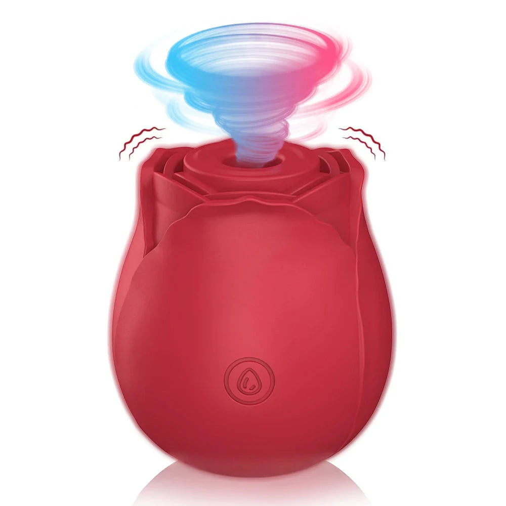 Rosa Lia: Un Abrazo de Placer para tu Clítoris y Pezones con Tecnología de Ondas de Presión | USB | Vibrador |Succionador de clítoris |