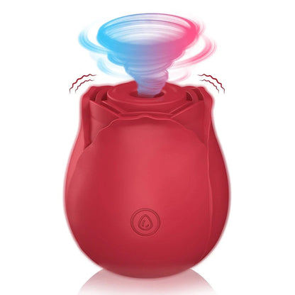 Rosa Lia: Un Abrazo de Placer para tu Clítoris y Pezones con Tecnología de Ondas de Presión | USB | Vibrador |Succionador de clítoris |